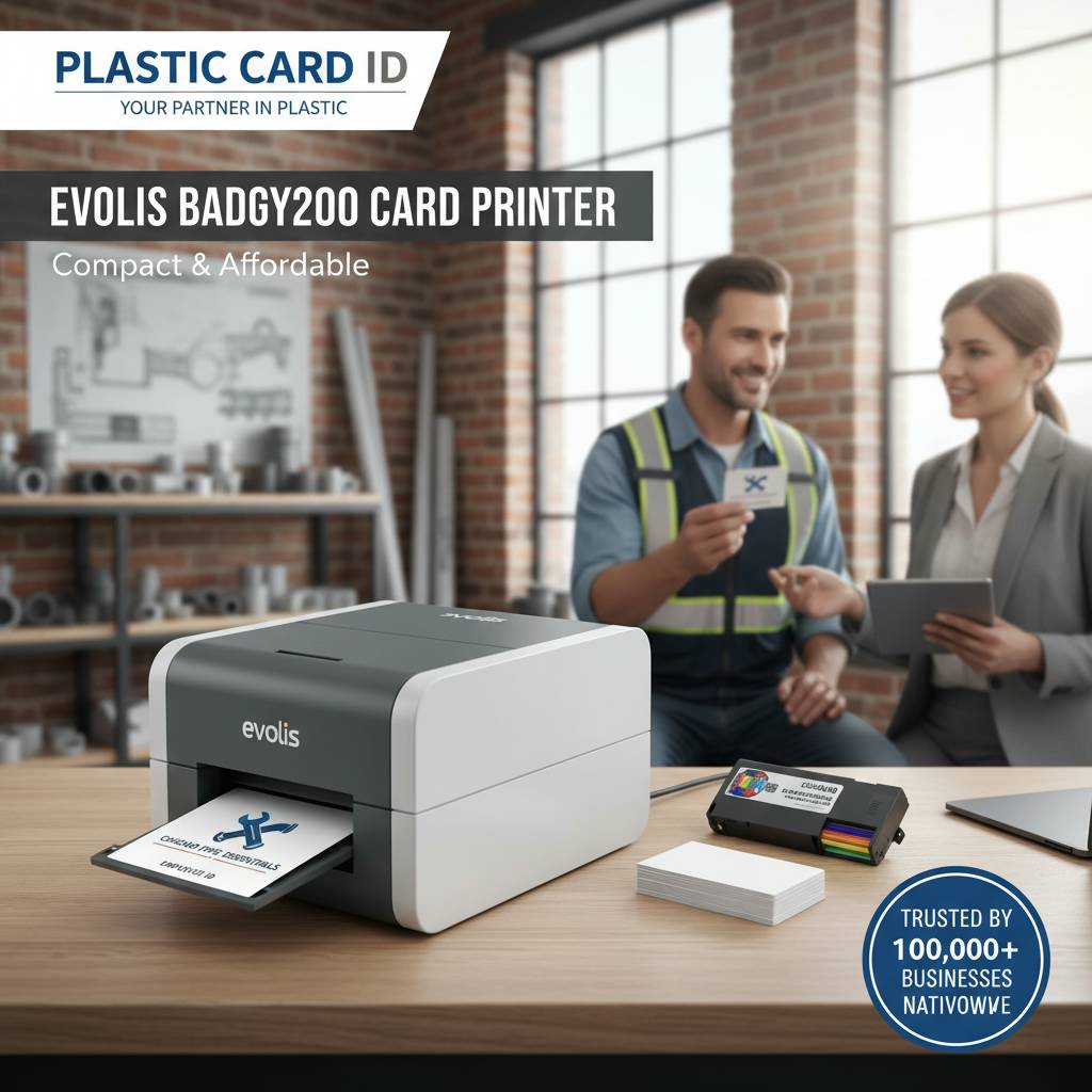 Why the Plastic Card ID Team Recommends the Evolis Badgy200 for Small-Scale Card Printing