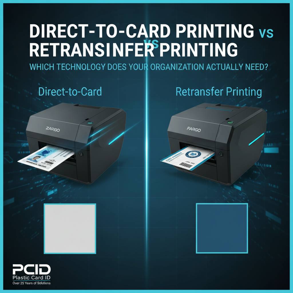 Direct-to-Card Printing vs Retransfer Printing: Which Technology Does Your Organization Actually Need?