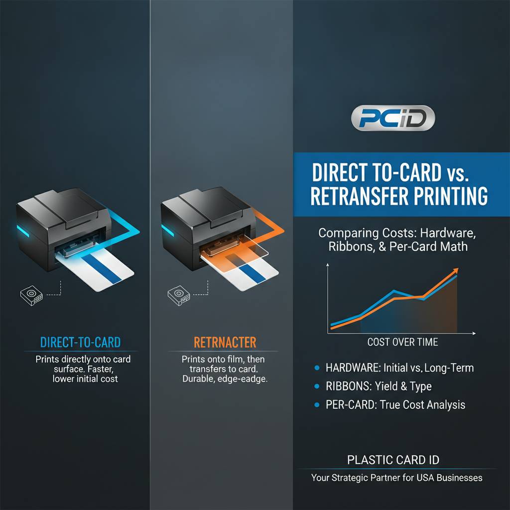 Comparing Costs: Hardware, Ribbons, and the Real Per-Card Math