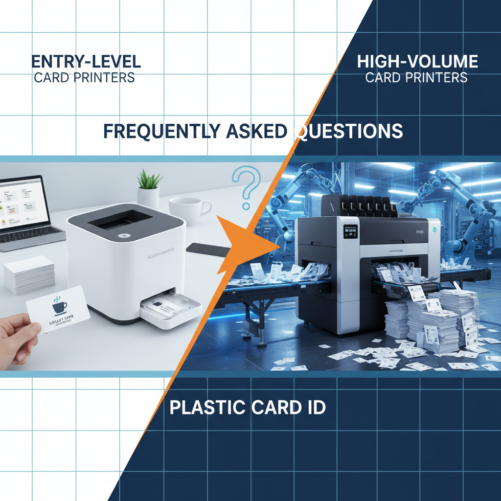 Frequently Asked Questions: Entry-Level vs. High-Volume Card Printers