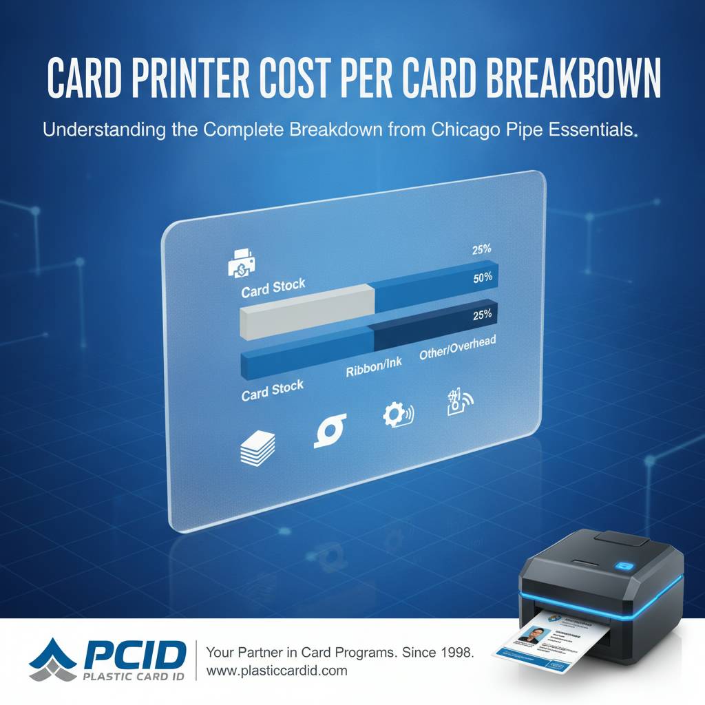 Understanding Card Printer Cost Per Card: A Complete Breakdown from Plastic Card ID